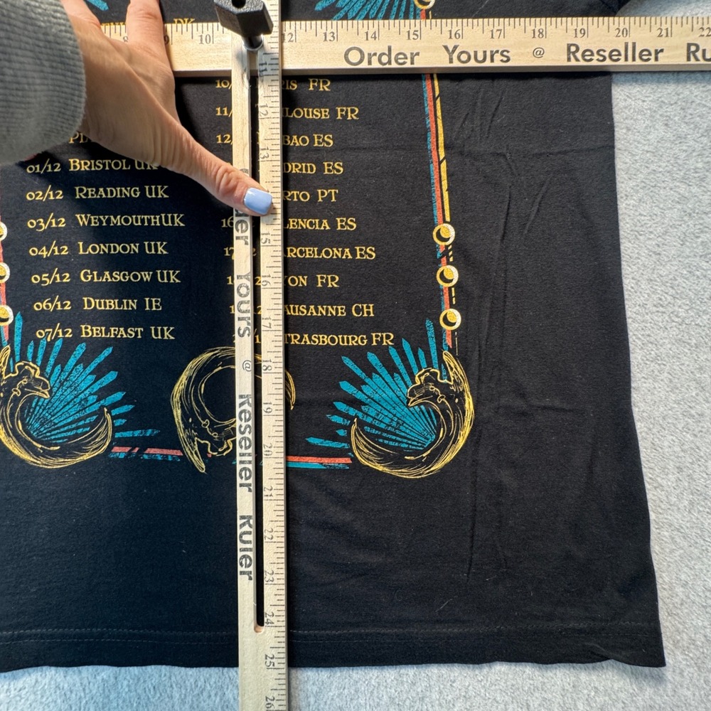 Korpiklaani 2014 European Tour TShirt Black Small Finnish Folk Metal Band Tee - Picture 4 of 4